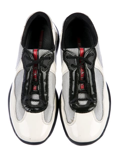 prada sneakers low|prada leather low top sneaker.